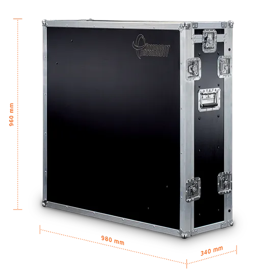 PhotoRobot CASE - gereed vir vervoer