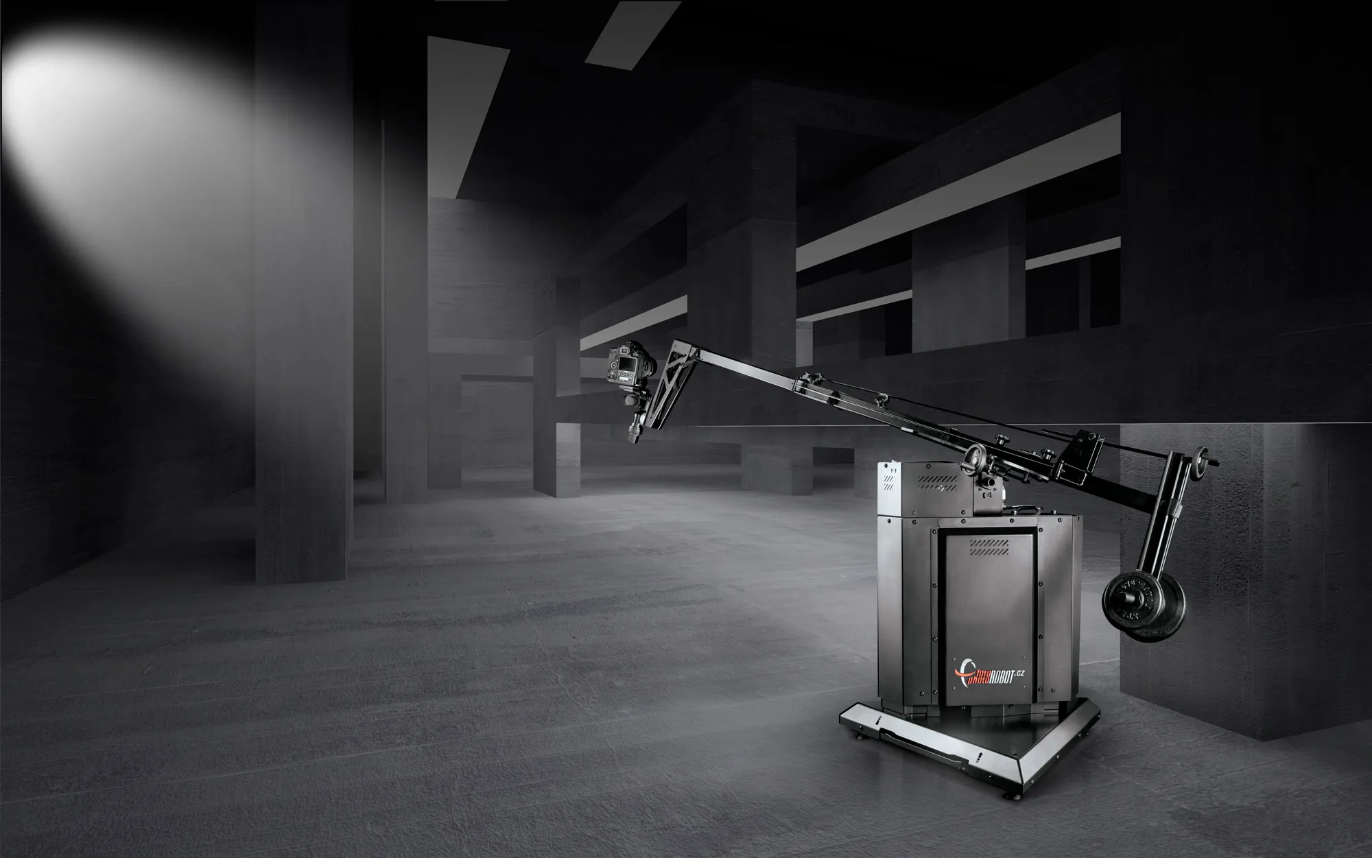 PhotoRobot ROBOTIC ARM with studio background