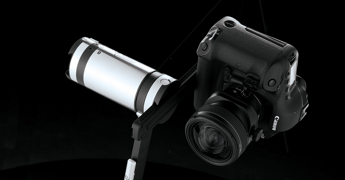 Canon DSLR camera model and accessories.
