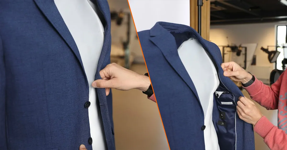 Kif tagħti blazer fuq mannequin inviżibbli