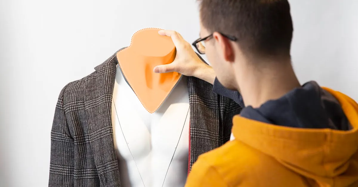 Foto van losbare mannequin nek stuk.