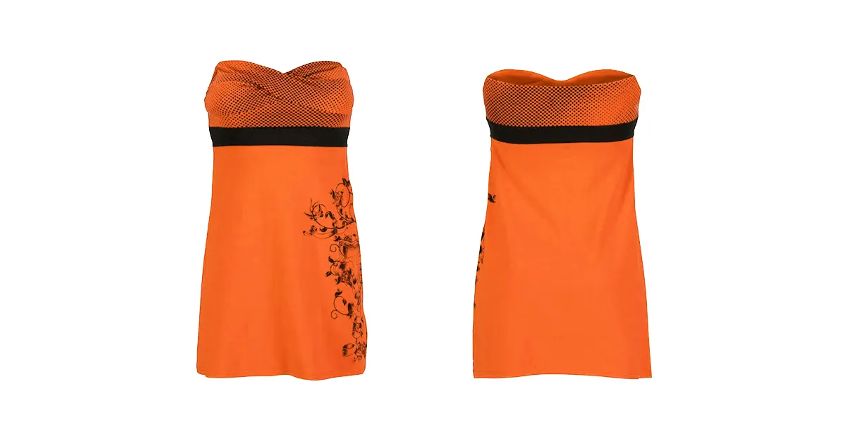 Finale produk foto's van stywe rok, voor en agter.