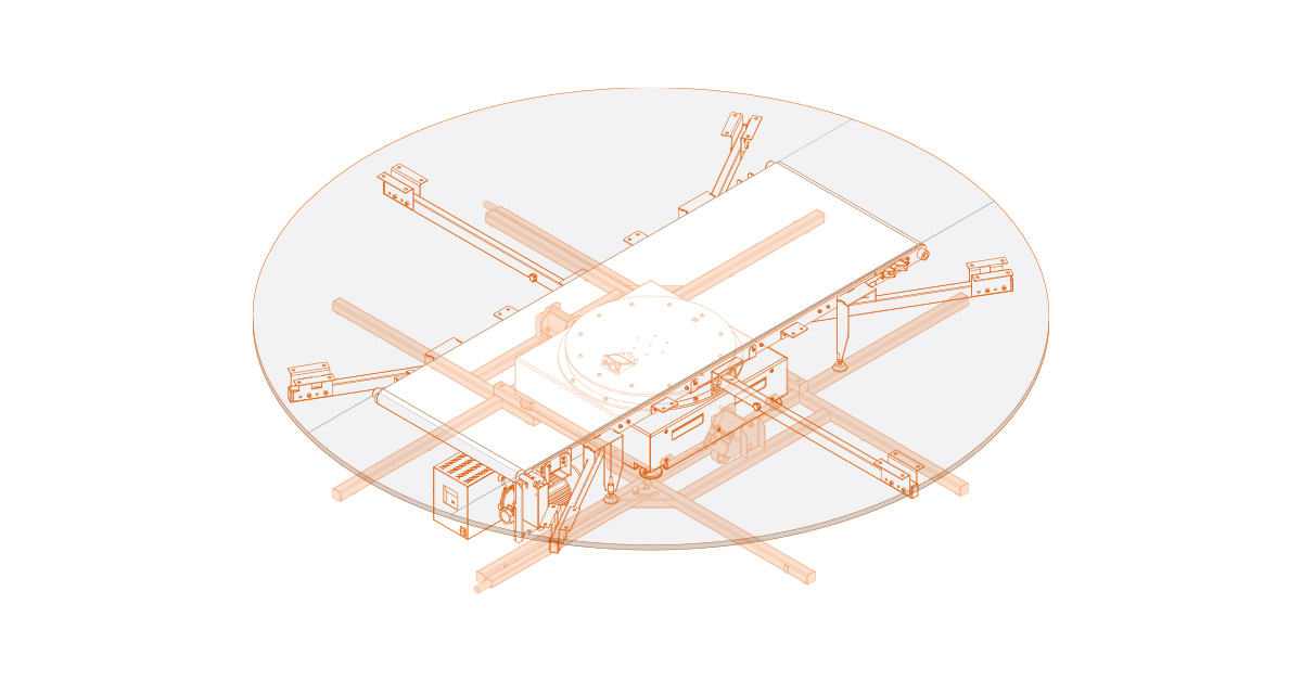 Teknisk grafik av Virtual Catwalks designfunktioner.