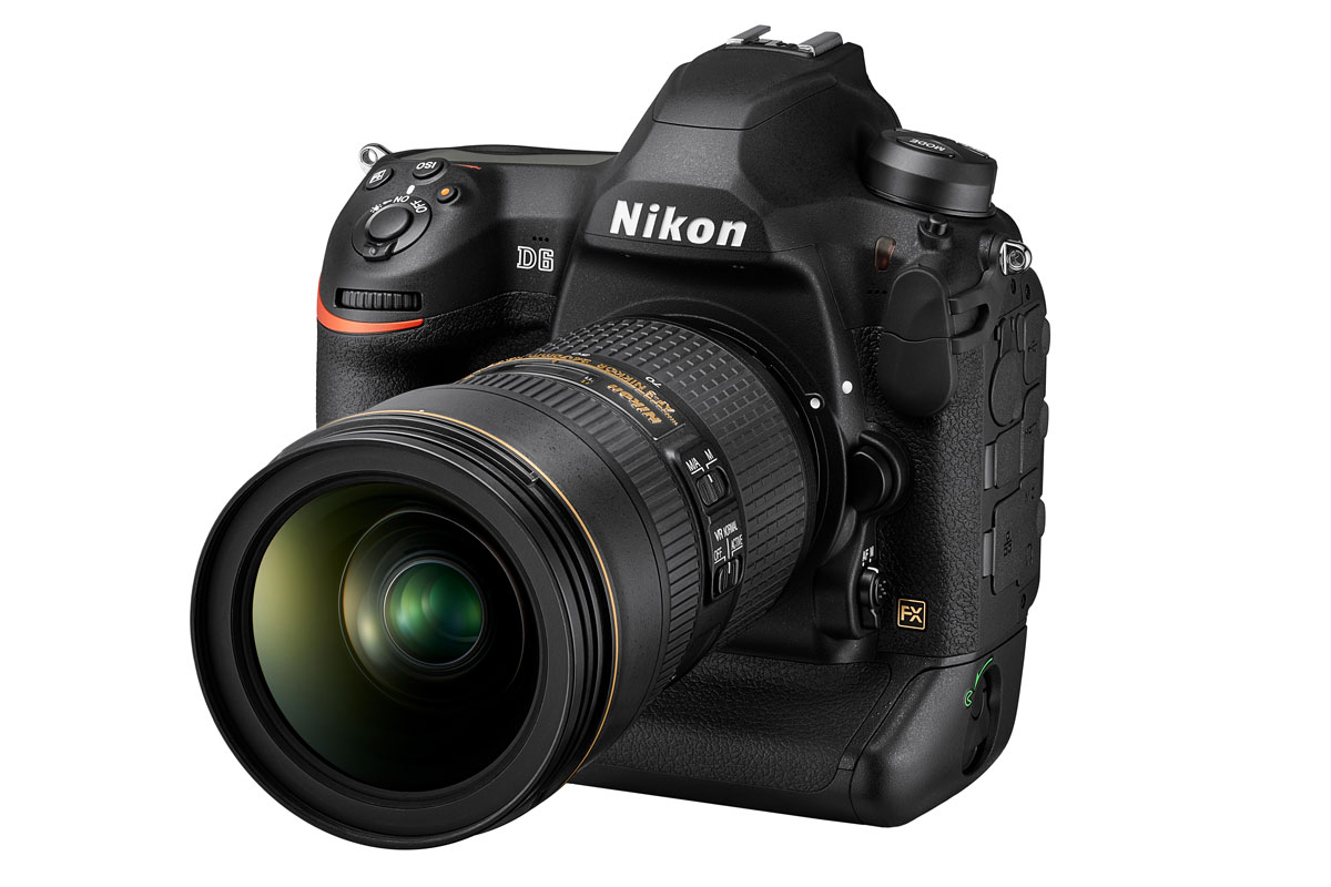 Nikon D6 kamera model.