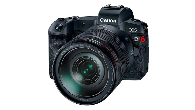 Produktfoto af Canon EOS R6.