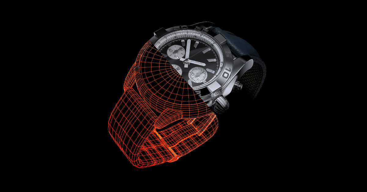 Polshorlosie halfproduk foto half 3D model