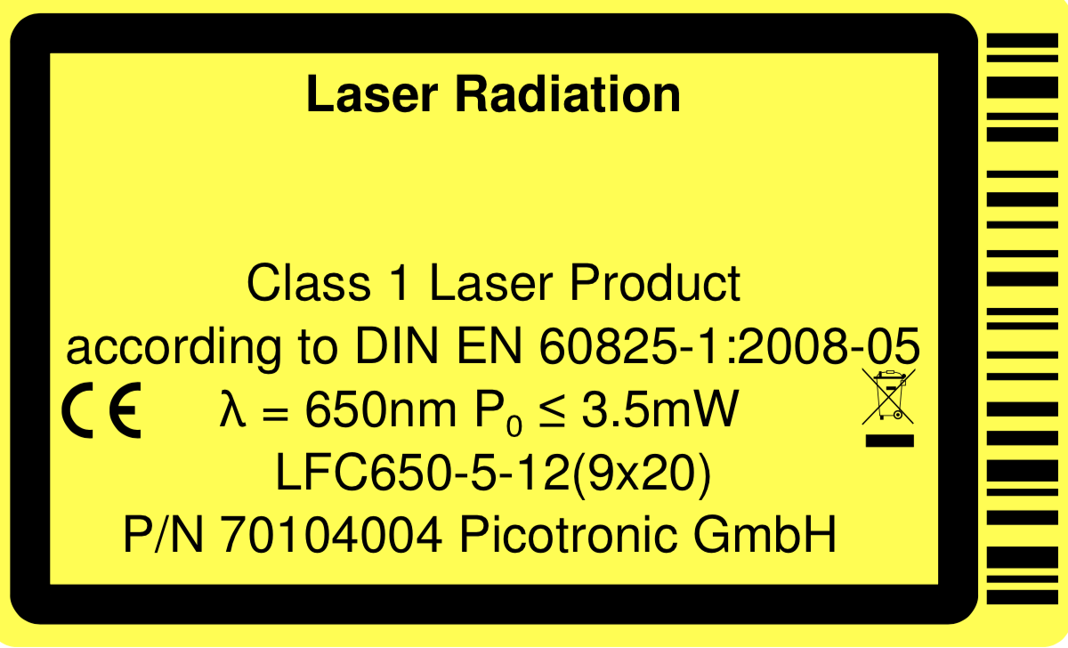 Laser Canoli (Prawf Dot)